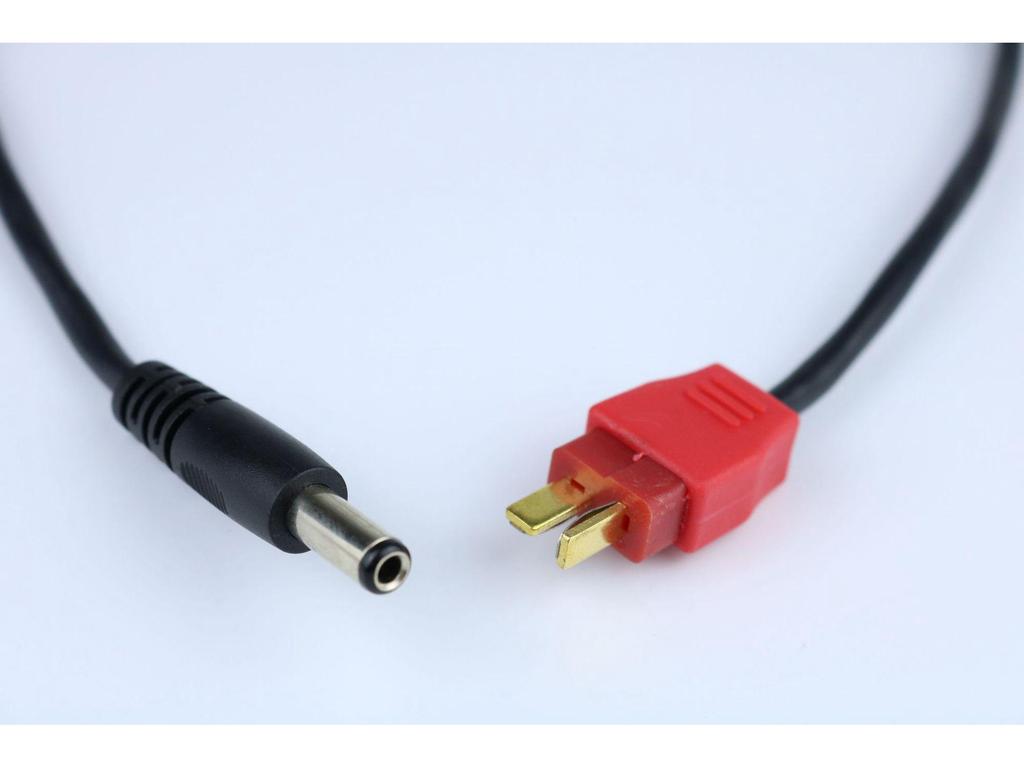 XT60 To DC5525/5521 Cable for TS100/T12 Soldering Iron Battery Connection
