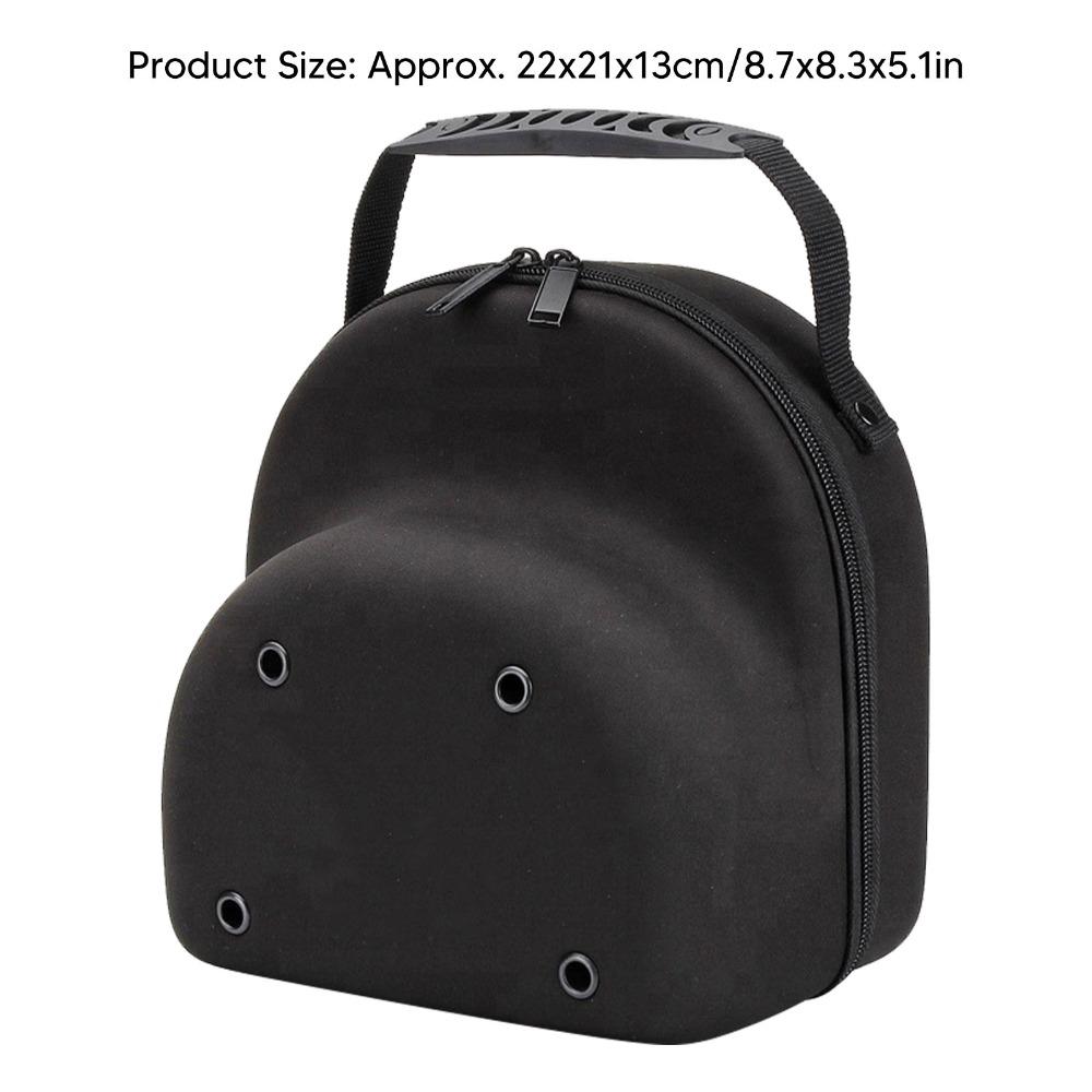 Black Baseball Cap Storage Bag EVA Hat Holder Portable Hat Case