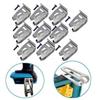 For Tool Storage Belt Clip Hooks Replacement Clips 10 Piece Belt Hook Set Workshop Tools Easy Installation Process
