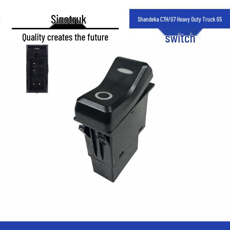 Rocker Switch for Shandeka C7H/G7 Heavy Duty Truck G5 Water Spray Modification Alarm