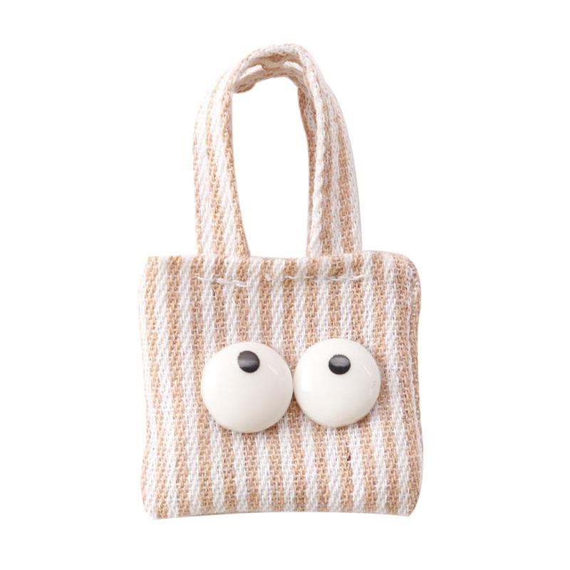 Кукольная мини-сумка из холста — фото 16