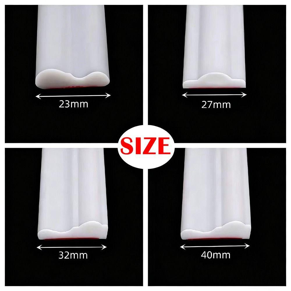 Self-Adhesive Wall Decoration Molding Trim TPE 3D Chair Rail Panel Molding Home Decor Universal Wall Protector Mirror