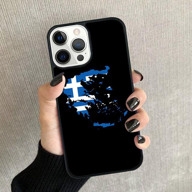 Greece Greek Flag Phone Case For iPhone 17 Air 15 16 11 12 13 14 Pro Max Cover For iPhone 17 Air Max Plus Coque Fundas