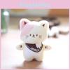 Adorable Plush Bear Keychain Cute Cartoon Animal Toy Soft Bag Charm Accessory