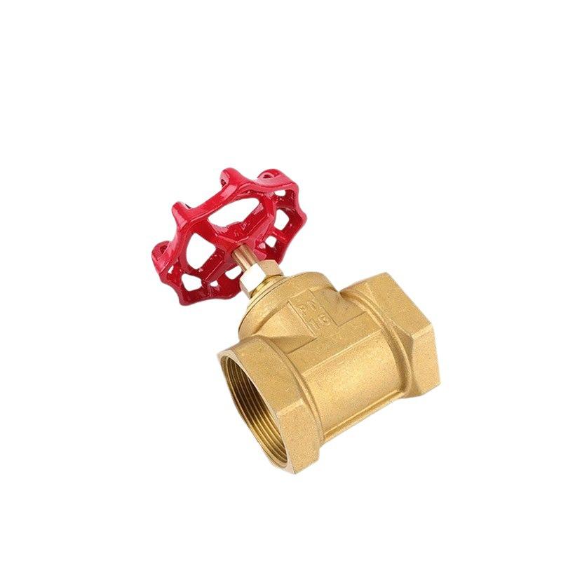 All-Copper Water Meter Stop Valve: Thickened Tap Switch, Main Valve Sizes 1/2", 3/4", 1", 2", 32 Valve, 15.