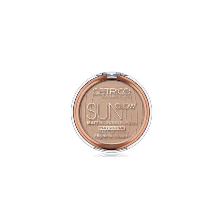 Bronzer - Catrice - Sun Glow 030 Medium Bronze - 9,5 g - Wasserfest - Vegan