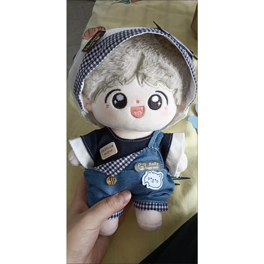 Love and Deepspace 20cm Cotton Doll Cute Set Plush Doll Fashion Clothing Doll Accessories Xavier Zayne Rafayel Ralayo Sylus