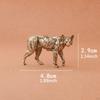 Animal Statue, Brass Figurine ,Creative Gift, Antique Ornament Feng Shui Decor for Study Room