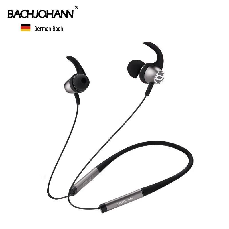 

Bach Johann NE03 Wireless Neckband Sports Bluetooth Earphones