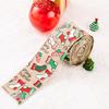 Christmas Colored Ribbon, Color Ribbon Gift Packaging Production, Bow Christmas Craft Decoration Supplies 2.36 Inch