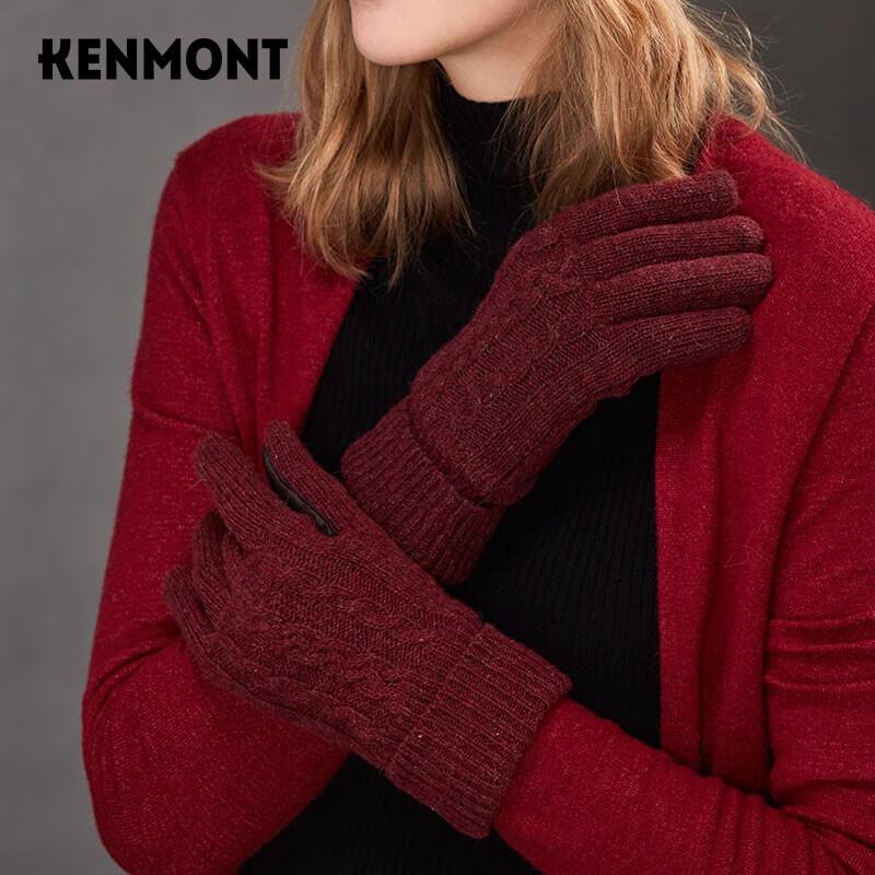 

Женские зимние теплые перчатки Kenmont для сенсорного экрана One Size