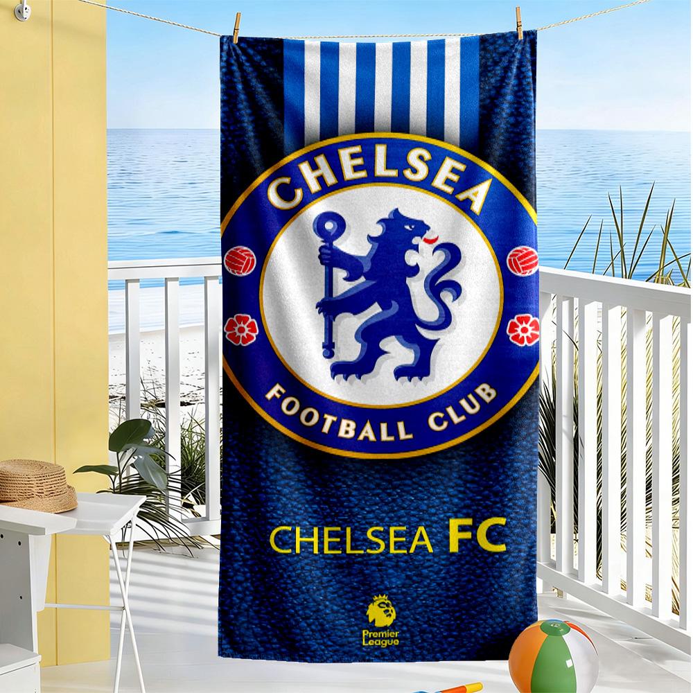 Amore Logo Chelsea Football Club Telo da Spiaggia Super Morbido & Assorbente Confortevole Leggero