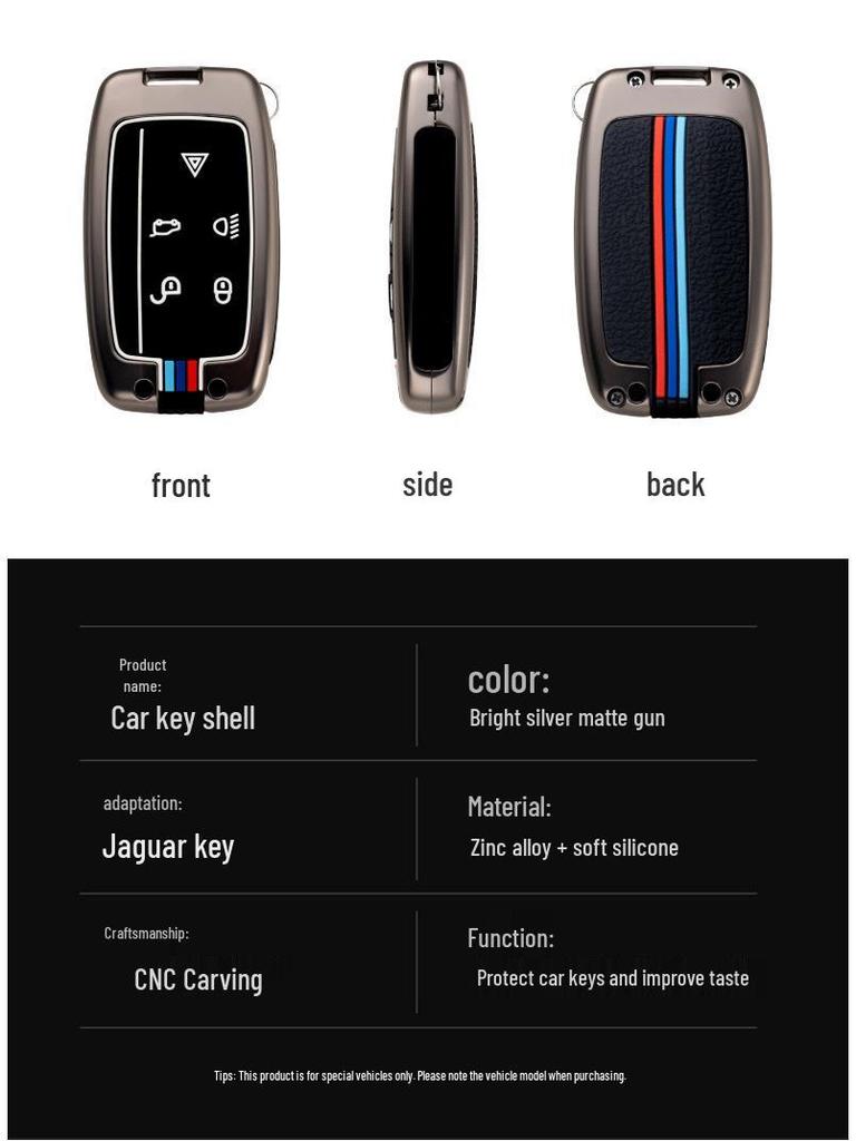 Jaguar Key Shell for XEL, XFL 2020, E-Pace, XF, F-TYPE, XE