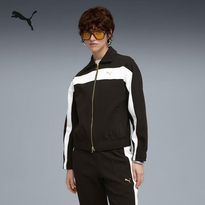 PUMA Women's Classic T7 Colorblock Stripe Sport Jacket 633960