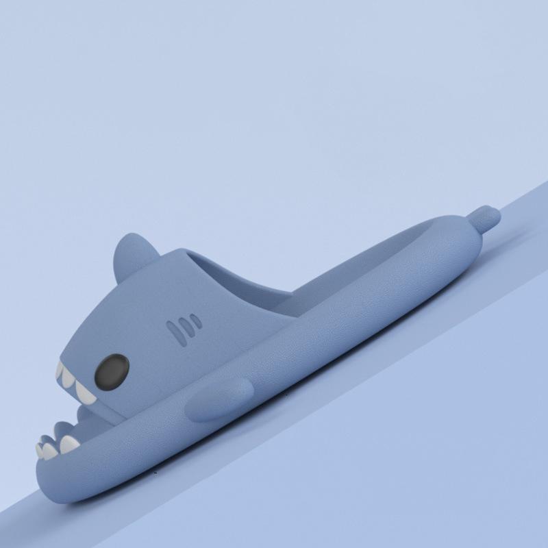 Módní Shevalues Krásné Dětské Žabky Žralok Děti Léto Pláž Žraločí Sandály Pohodlné Měkké Ploché Nazouvací Chlapecké Dívčí Domácí Koupelové Žabky