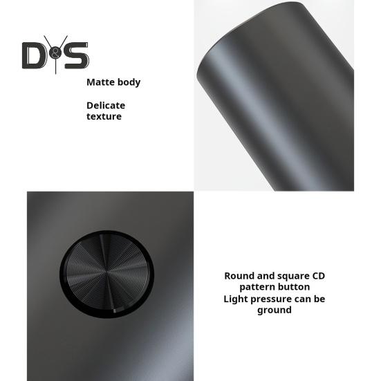 Electric Salt And Pepper Grinder Battery Powered Coarseness Mill Automatic Salt Mill with LED Light for Kitchen BBQ