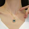 Trendy Women's Starry Sky Necklace: Luxe, Shiny, Versatile Clavicle Accessory