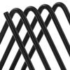 Cutting Board Organizer Black Metal Cutting Board Rack Vertical Kitchen Storage Organizer Iron Pot Lid Holder for Countertop