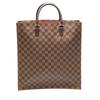 Damier Sac Plat Handbag Damier Canvas Ebene Unisex N51140 Used