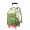 Kids Wheeled Trolley Backpack 2-in-1 Waterproof Rolling School Bag for Boys Girls Primary Students Backpack Book Bag