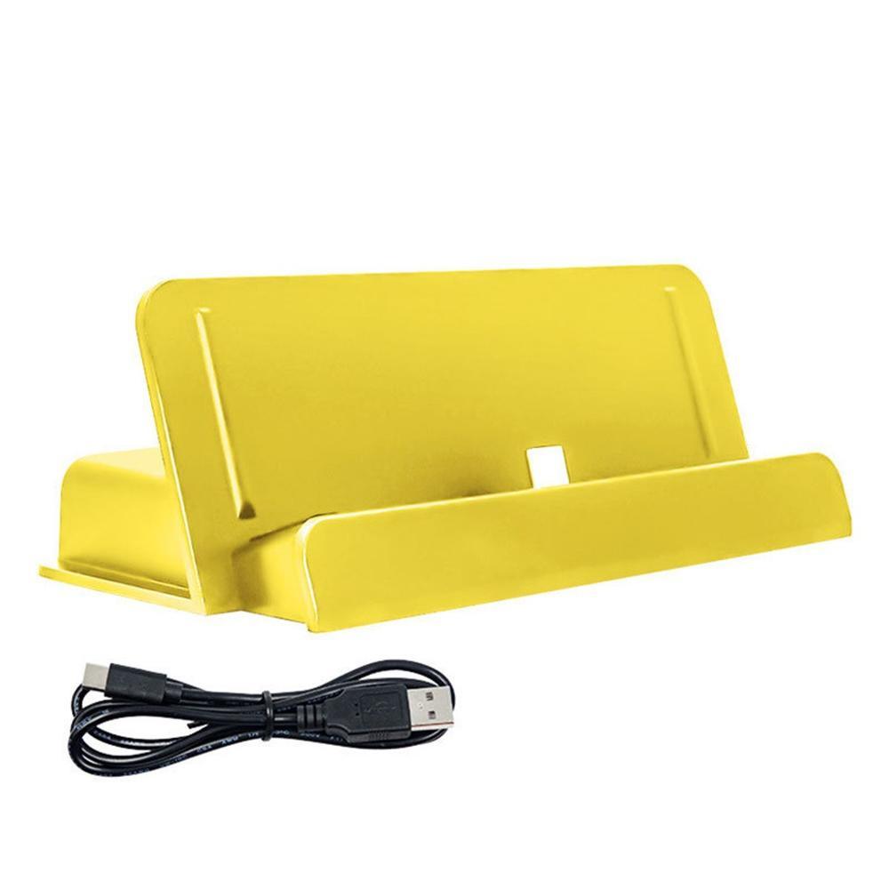 

Подставка для зарядки USB Type-C, быстрое зарядное устройство для игровой консоли Nintendo Switch Lite, держатель зарядного устройства для док-станции N-Switch Lite yellow