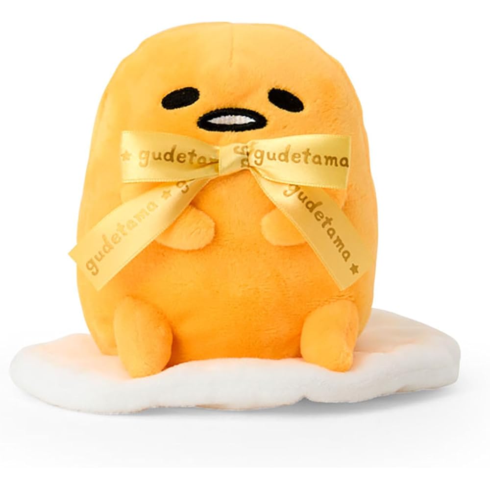Sanrio Gudetama Plush Toy Character Award Logo Ribbon 3 Years and Up 747661