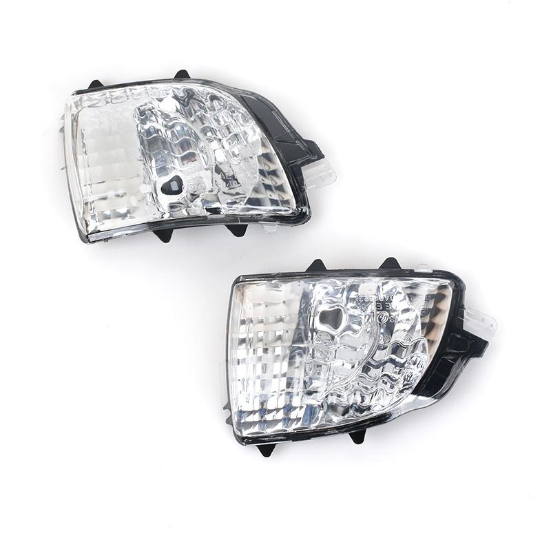 For Volvo XC70 XC90 2007 2008 2009 -2014 Outside Rearview Wing Door Side Mirror Turn Signal Light Indicator Lamp Cover No Bulb