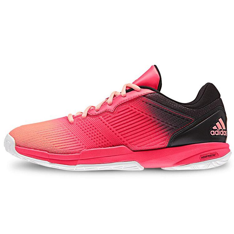 Adidas Breathable Durable Badminton Shoes Women Shoes Red Black AF4882