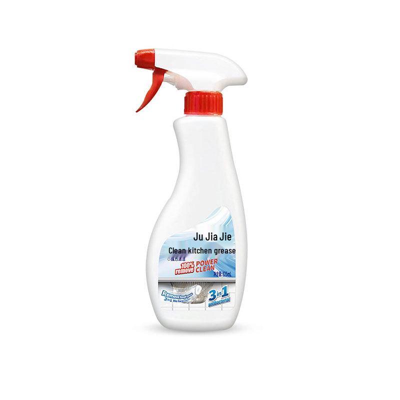 Powerful Oil Stain Remover for Kitchen Range Hoods - Heavy-Duty Foam Cleaner for Home Use