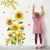 Sunflower Home Wall Paste Bedroom Living Room Sofa Corner Background Wall Decoration Wallpaper