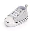 0-18M Fashion Newborn Baby Shoes Boy Girl Classical Sport Soft Sole First Walker Casual Sneakers White Baptism Shoes