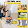VEVOR Pistola a spruzzo airless con tubo ad alta pressione, pistola a spruzzo per vernice da parete da 2200 W, motore brushless da 3000 PSI 2 L/min incluso