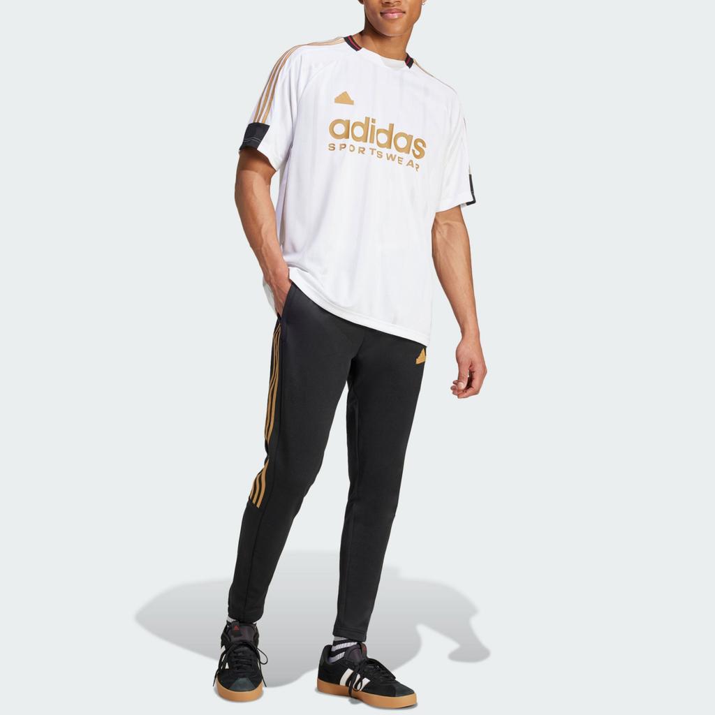 adidas House of Tiro Nations Pack Tee White/Black/Team Victory Red/St Tan Men Streetwear IW8867