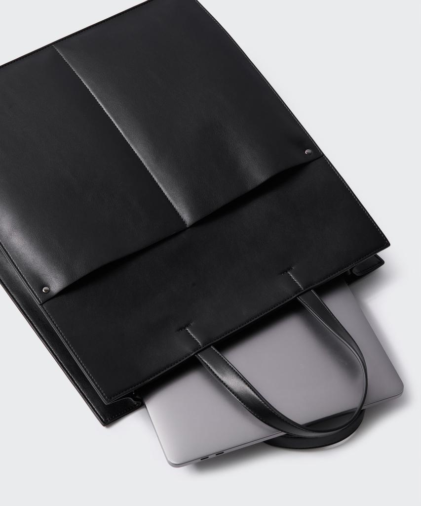 Musinsa Standard Synthetic Leather Two-Pocket Tote Bag