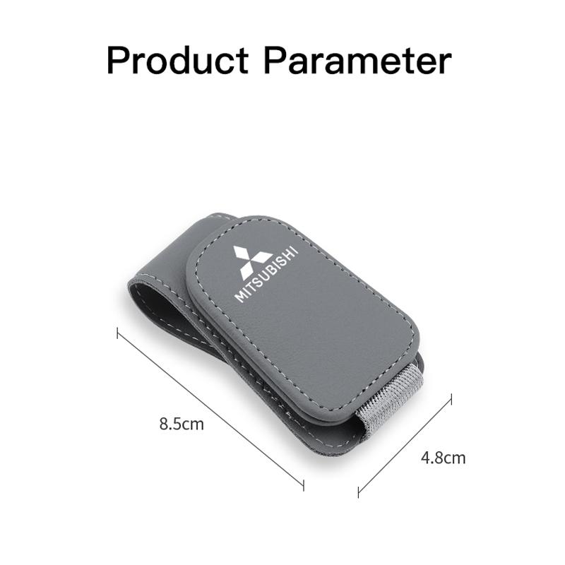Car Sun Visor Glasses Clip Sunglasses Box Auto Accessories For Mitsubishi Eclipse Lancer Outlander Pajero ASX Colt Delica Triton