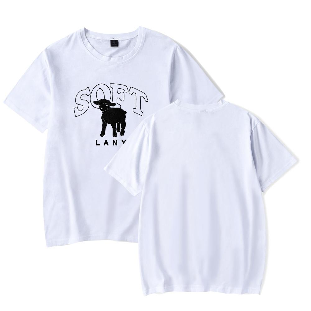 Lany Soft Tour Hoodie 2026 merch Sheep Print Unisex Crew Neck Short Sleeve TShirt S