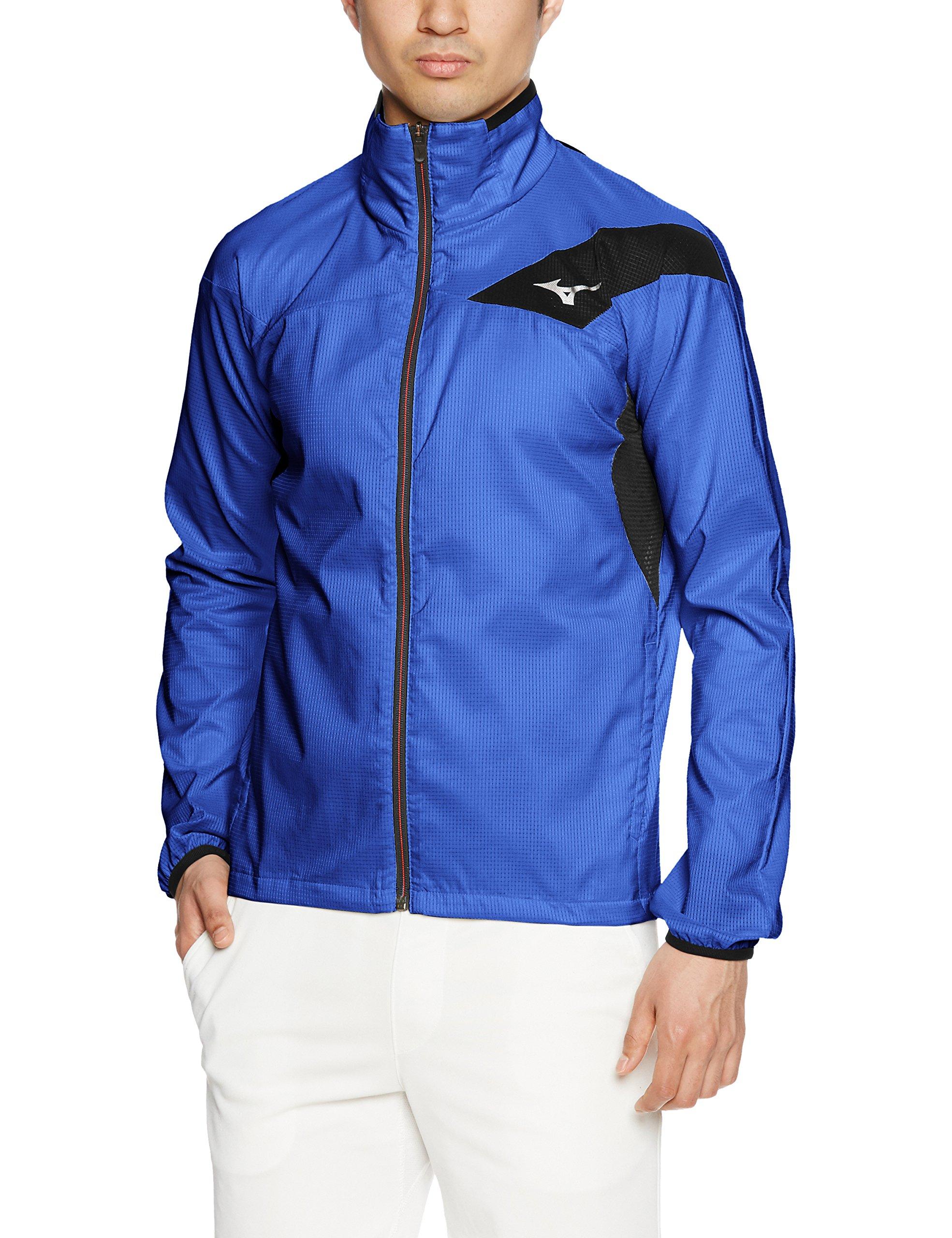 

Mizuno Tech Vent Training Size Mazarin 32MC7130 Shirt, Unisex, 25, Blue, 2XL,