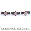 White Crystal Stone Ring Punk Style Amethyst Ring Newest Crystal Ring  Fashion Accessories