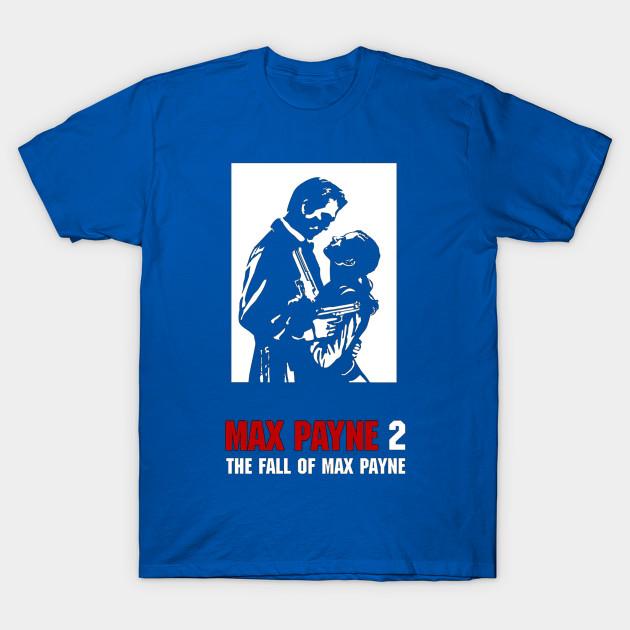 Unisex Fashion TShirt Max Payne 2 Cover Artwork Print TShirt Plus Size S-5XL T-Shirt 100%Cotton Tops O Neck Short Sleeve Tees