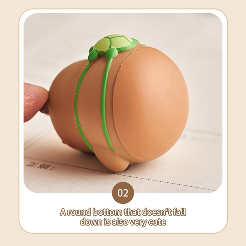 Cute Resin Capybara Ornament Hard Resin Animal Figurine Capybara Toy for Desk or Bookshelves Decoration