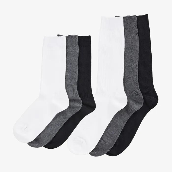 Daily Cotton Socks 1 Pack (3 Colors)