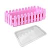 Exquisite Fence Shape Plant Pot Window Flower Box Outdoor Planter Box Planting Fencing Railing Decoration Accessories