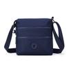 Solid Color Small Square Bag Women's Outdoor Waterproof Nylon Shoulder Crossbody Bag