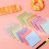 360 Sheets Colorful Square Shape Notepads 12 Color Fluorescent Adhesive Note Reminder On Journal Notebook Planner Fridge