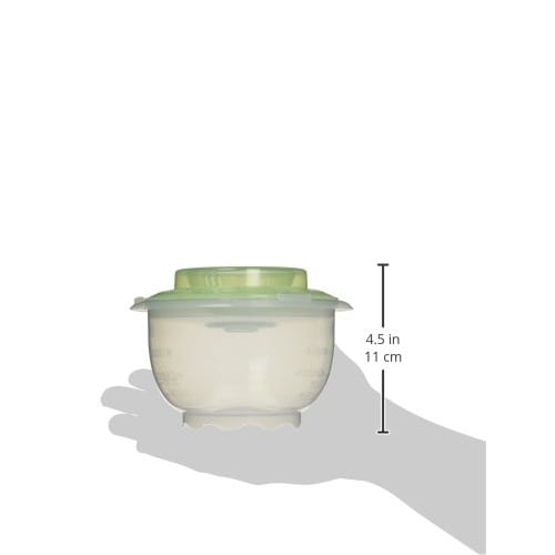 Pearl Metal Microwave Rice Cooker, Made In Japan, 1-Cup Rice Cooker, Range Gourmet C-244