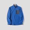 Bata Men's Breathable Soft Fleece Half-Zip Stand-Up Collar Jacket