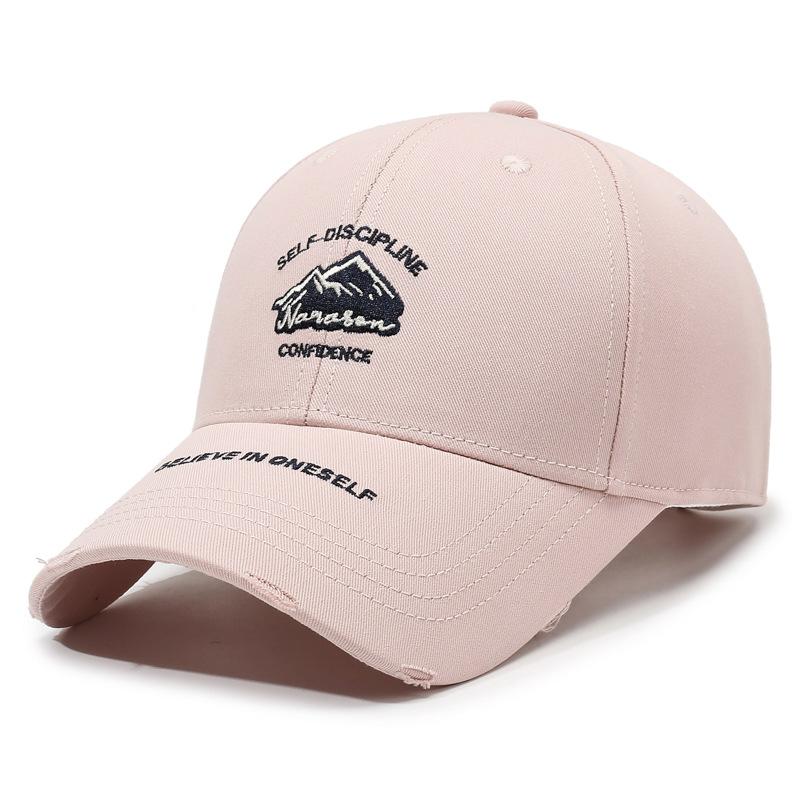 Letter Embroidered Cap Outdoor Women's Spring Summer Baseball Cap