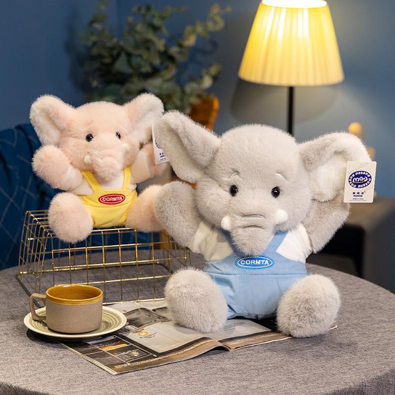 Soft Plush Elephant Toy Huggable Stuffed Animal Ideal For Childrens Decor Bedroom