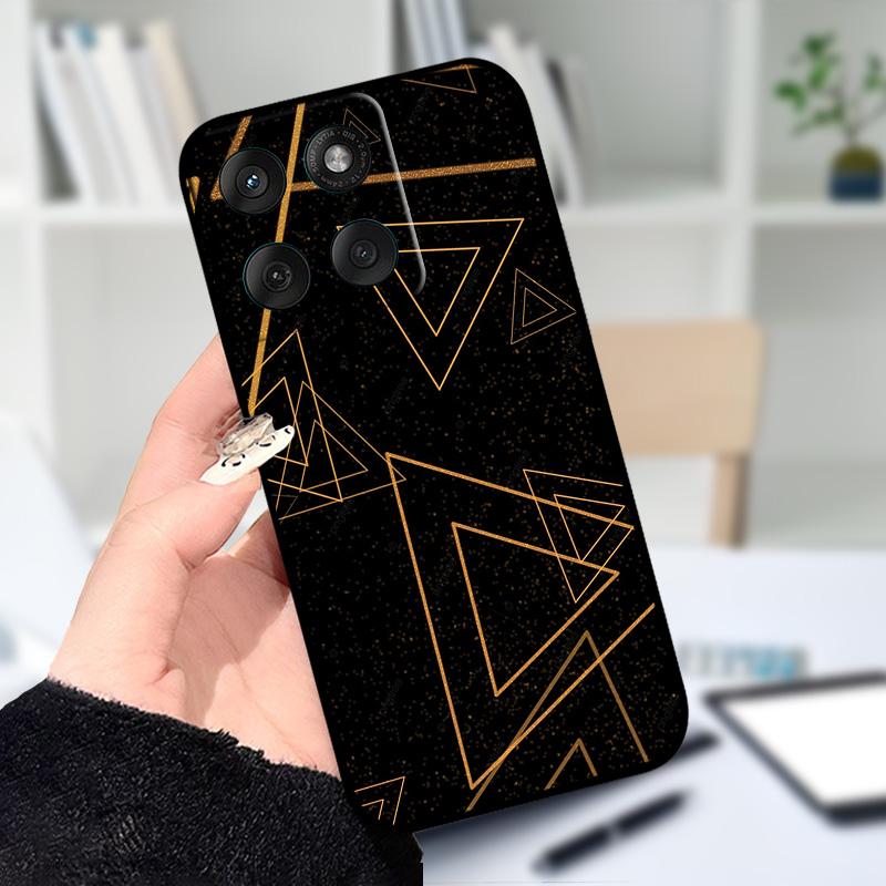 Dla Motorola Edge 60 Fusion Miękkie Etui XT2503-4 Uroczy Kreskówkowy Silikonowy Pokrowiec TPU na Telefon Dla Moto Edge 60Fusion 5G Ochronne Fundas