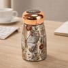 Chinese Style Insulated Water Cup Mushroom Shaped Mini Thermos Cup  Office Use